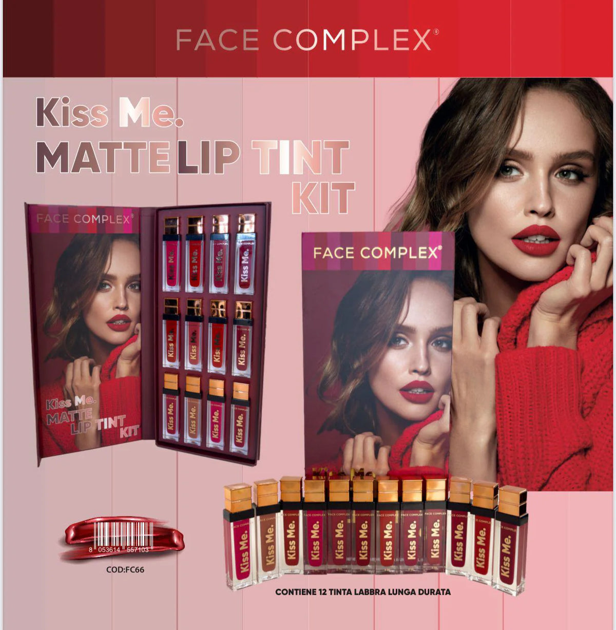 Kiss Me Matte Lip Tint Kit FACE COMPLEX