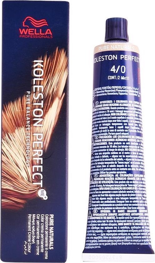 Wella Professionals KOLESTON PERFECT ME+ 4/0 - 60 gr Castano Medio Puro