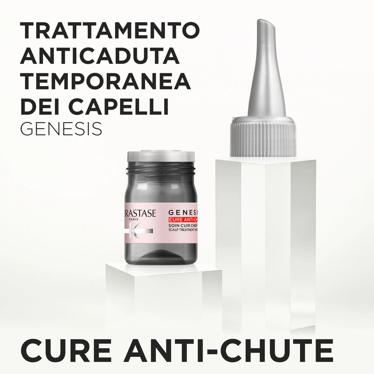 Genesis Cure Anti Chute Trattamento Intensivo Anticaduta Aminexil Limited Edition 30 Fiale Da 6 Ml