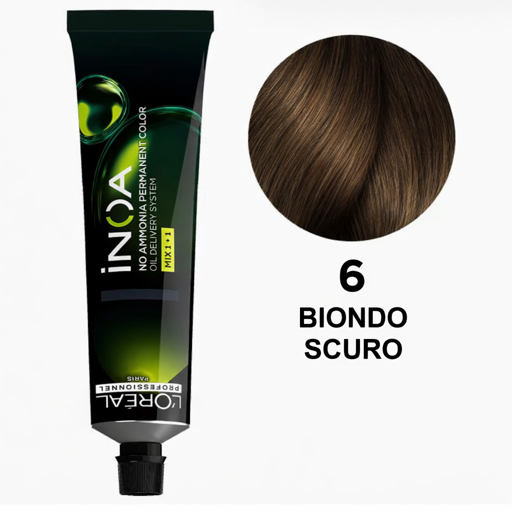 L’Oréal Professionnel Paris INOA n° 6 - 60 gr Biondo Scuro