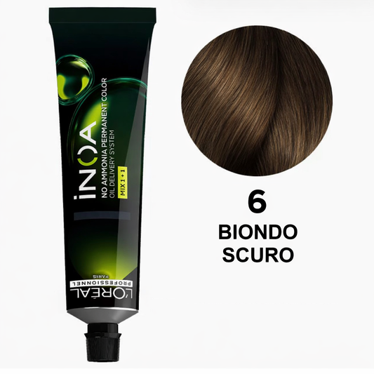 L’Oréal Professionnel Paris INOA n° 6 - 60 gr Biondo Scuro