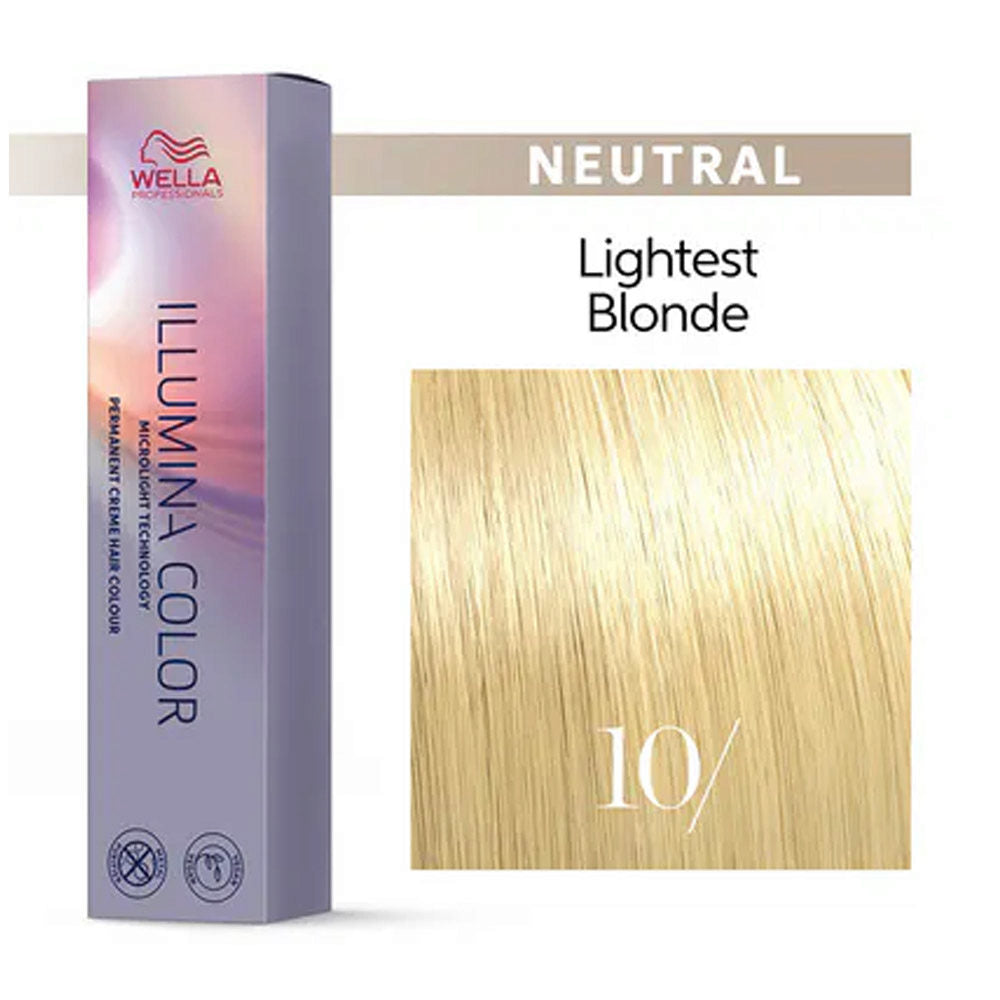 Wella professional - Illumina Color 10/ Colorazione Biondo Platino 60ml