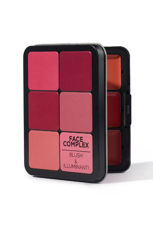 BLUSH & ILLUMINANTI Palette 12 colori x 2,5 gr Face Complex