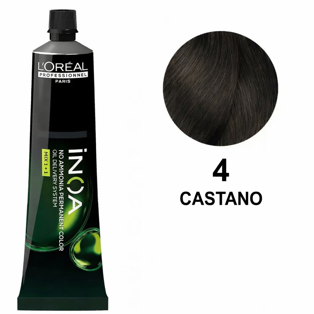 L’Oréal Professionnel Paris INOA n° 4 - 60 gr Castano