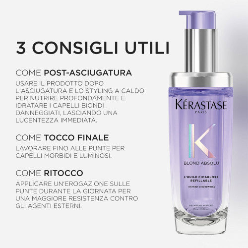 Kerastase Blond Absolu L'Huile Cicagloss Refiln75 ml