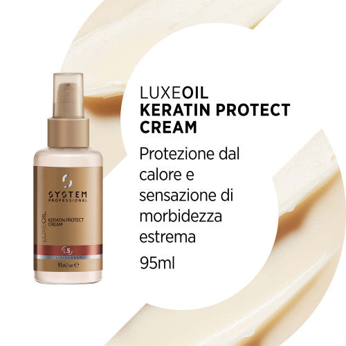 System Professional LuxeOil Keratin Protect Cream 95ml - crema protettiva con cheratina