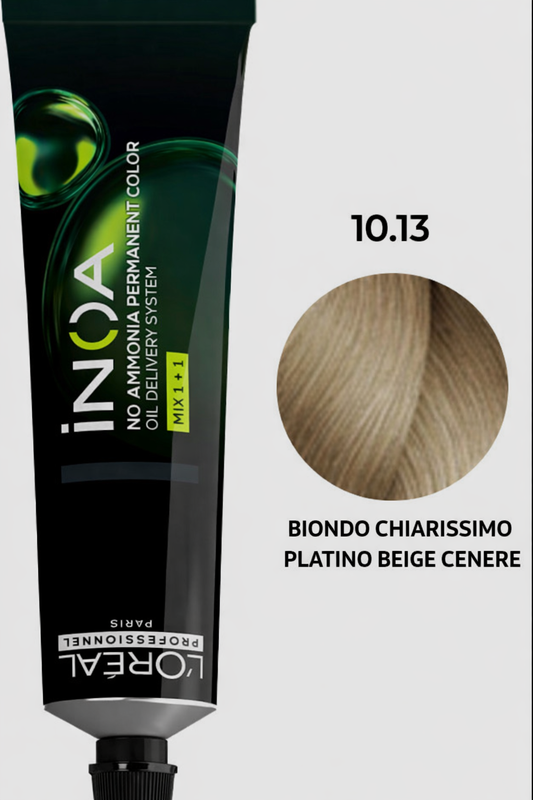 L'Oréal Professionnel Paris INOA 10,13 - 60gr Biondo Chiarissimo Platino Beige Cenere