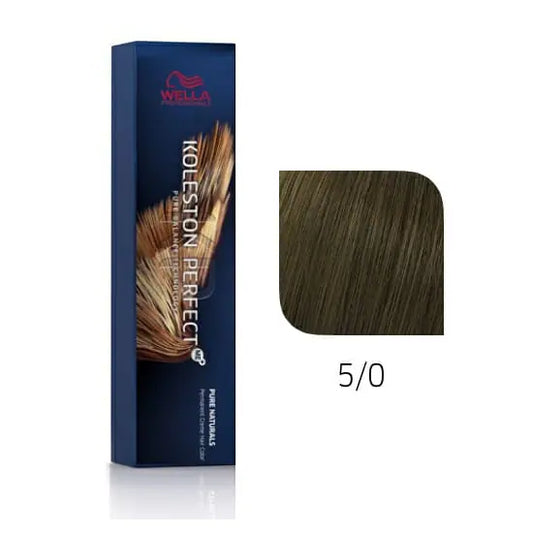 Wella Professionals KOLESTON PERFECT ME+ 5/0 - 60 gr Castano Chiaro Puro