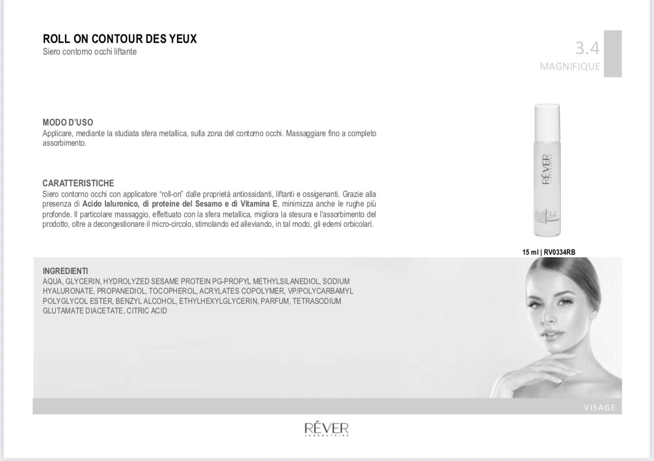 REVER 3.4 ROLL ON CONTOUR DES YEUX 15 ml