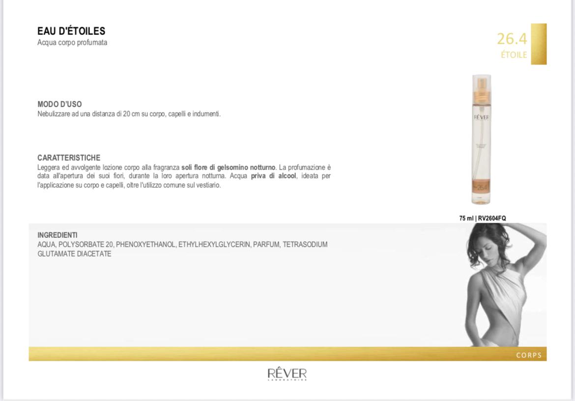 26.4 EAU D’ETOILES