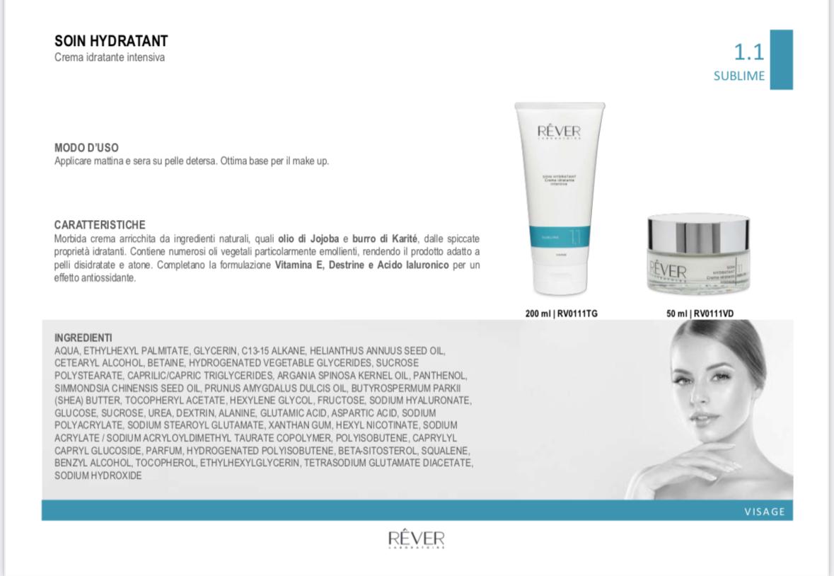 1.1 Soin Hydratant