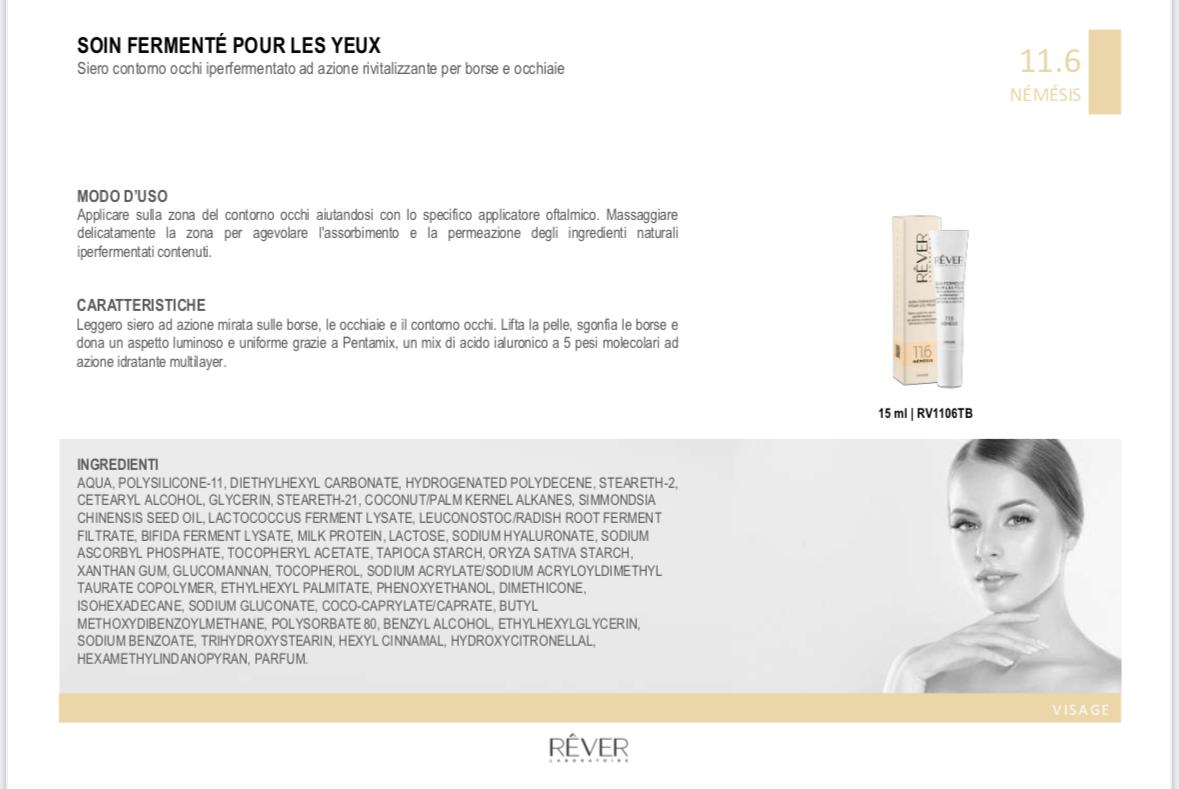 11.6 SOIN FERMENTÉ POUR LES YEUX