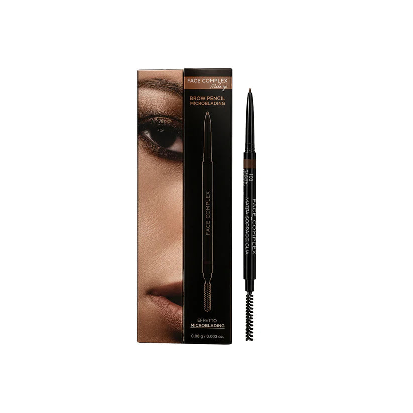 Brow Pencil Microblading 103 Black Brown Face Complex