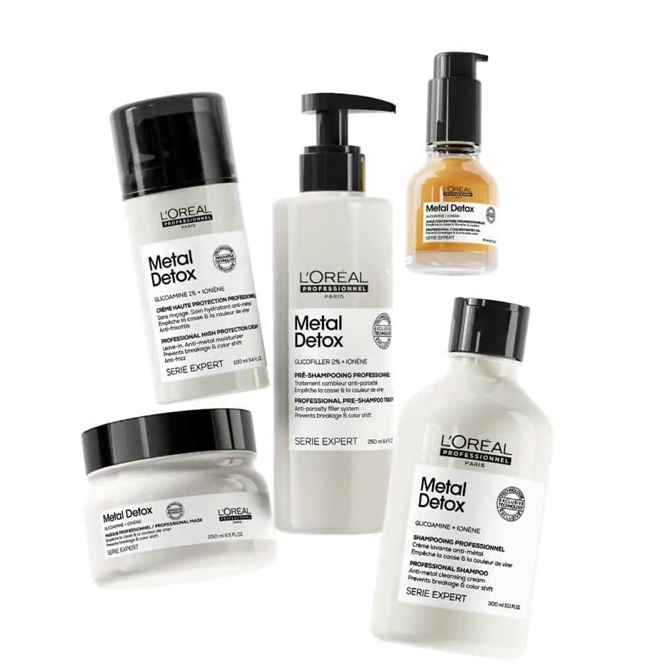 L'Oréal Professionnel Serie Expert Metal Detox Oil 50ml - olio per capelli danneggiati