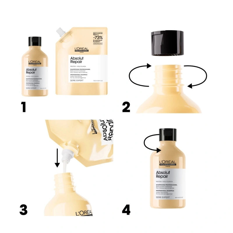 L'Oreal Professionnel - Serie Expert Absolut Repair - shampoo ricarica 500ml