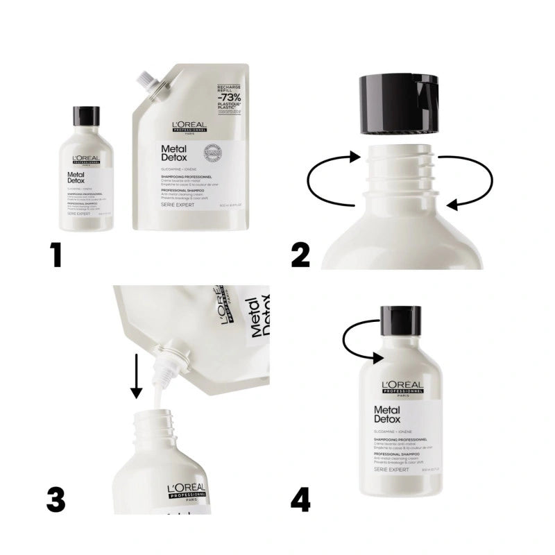 L'Oreal Professionnel - Serie Expert Metal Detox- shampoo ricarica 500 ml