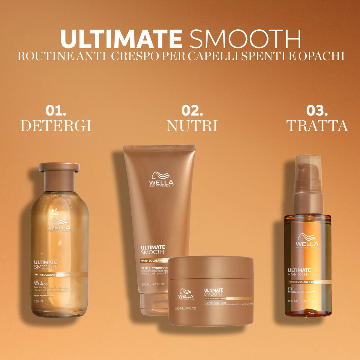 Wella Professionals  ULTIMATE SMOOTH Miracle Oil Serum 100 ml