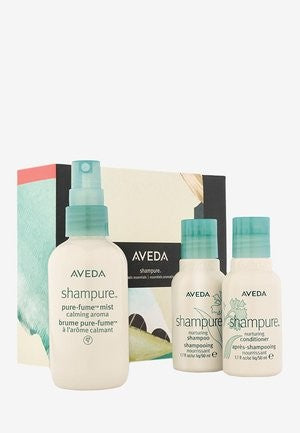 Aveda shampure aromatic essentials - cofanetto regalo