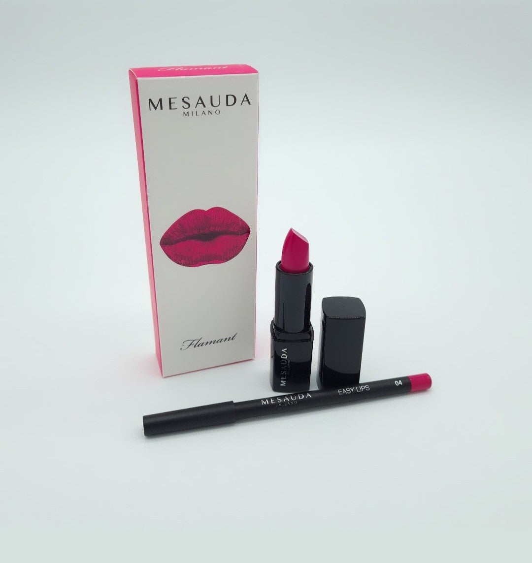 MESAUDA MATTE ME UP - Kit Rossetto e Matita FLAMANT